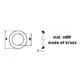 Guarnizioni valvole mandata / Sent valves gasket / Arandela de valvula / Arruela de valvula